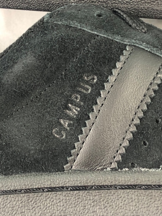 NIB Adidas Men\'s Campus 00s Originals Triple Black Suede |JR7287| Sz 9M main image 8
